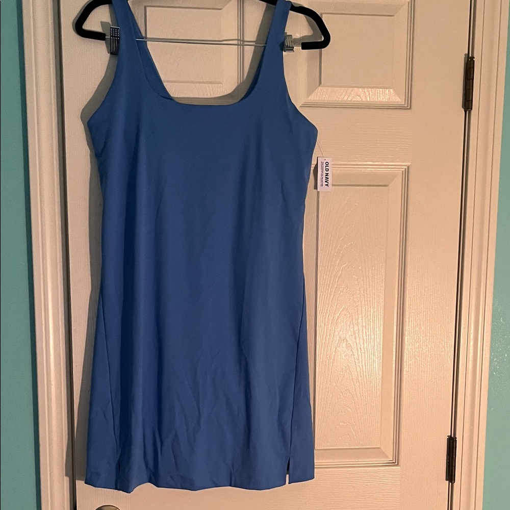 Old Navy Light Blue Active power soft size large dress